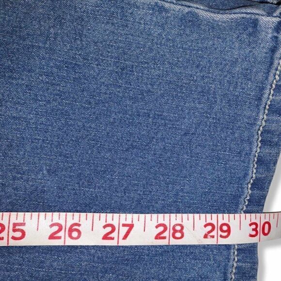 Apollo Maternity Blue Jeans Straight Legs Faded XL - Picture 5 of 5